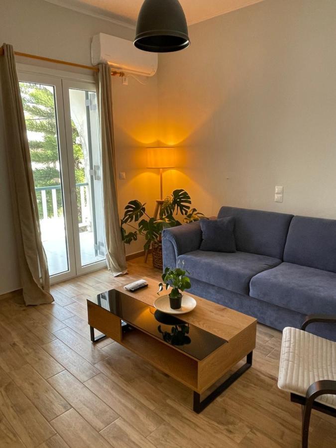 Cosy Apartment With Sea View Close To The Beach Nikiána Eksteriør bilde