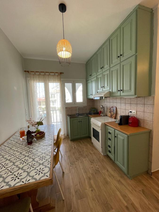 Cosy Apartment With Sea View Close To The Beach Nikiána Eksteriør bilde